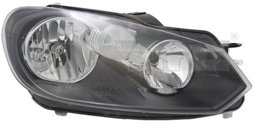 פנס ראשי R חש')הלה(+מנוע V.W גולף 09-12 S025107   שנתון 09-12