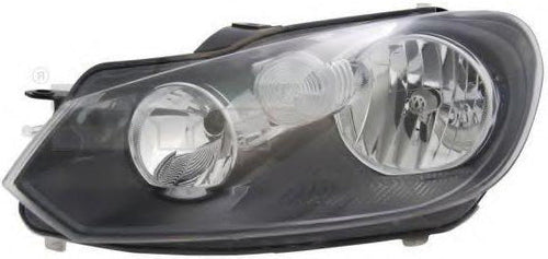 פנס ראשי L חש')הלה(+מנוע V.W גולף 09-12 S025108   שנתון 09-12