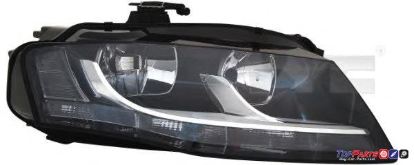 פנס ראשי L חשמלי HID (צהוב) אאודי A-4 05-07 S027714   שנתון 05-07