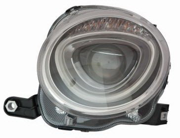 פנס ראשי ימין חש'+מנוע (F50) פיאט 500 16-22 S098907   שנתון 16-ZZ