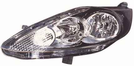 פנס ראשי R חש' מושחר פורד פיאסטה 09-12 S102107   שנתון 09-12