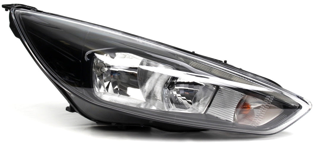 פנס ראשי R חש+מנוע)מושחר) פורד פוקוס 16-18 S102709   שנתון 16-18