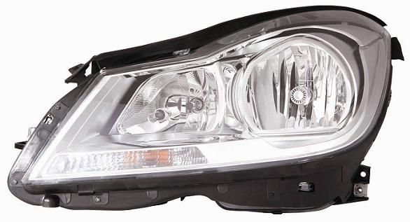 פנס ראשי L ניקל+מנוע חשמלי מרצדס 204 (C-CLASS)11-14 S131808   שנתון 11-14