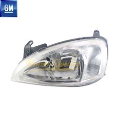 פנס ראשי VALEO L חשמלי אופל קורסה 01-05 S165414 שנתון 03-05