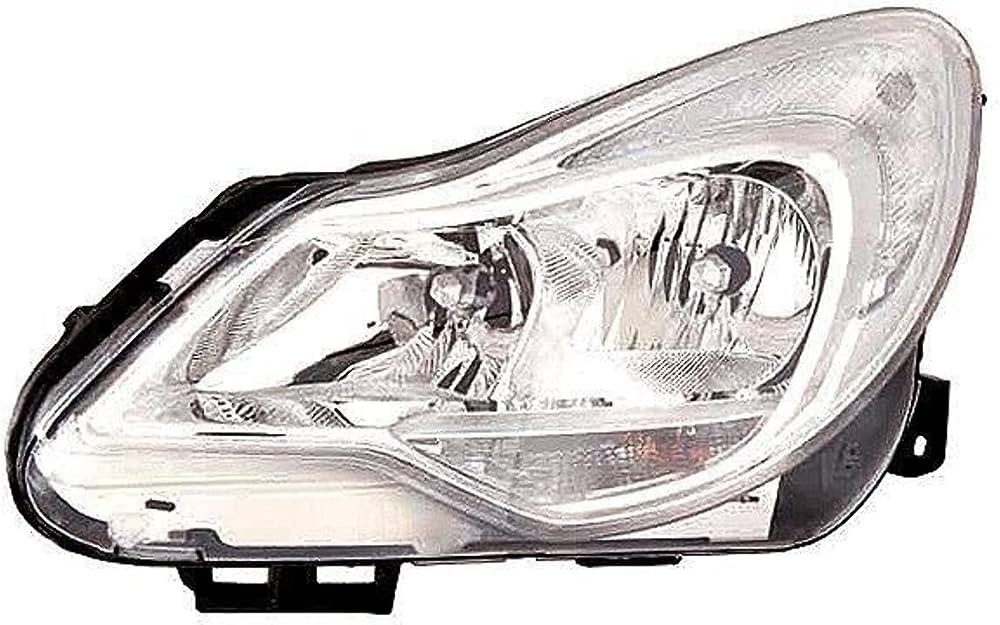 פנס ראשי L חש' ניקל+מנוע אופל קורסה 11-15 S165708   שנתון 11-15