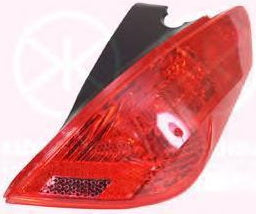 פנס אחורי ימין פיג'ו 308 08-14 S174985   שנתון 08-14