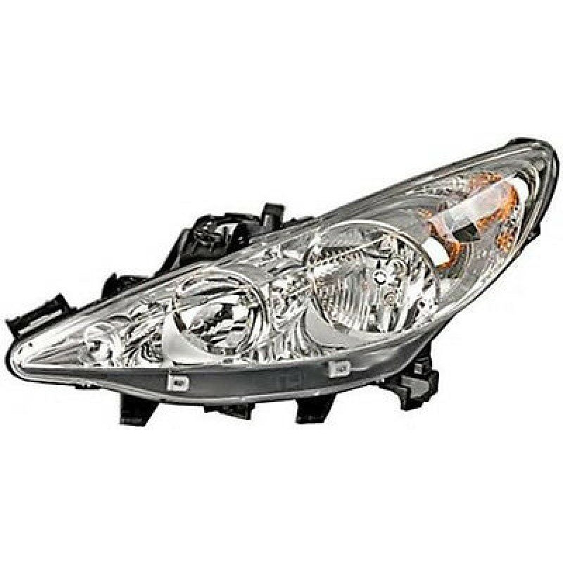 פנס ראשי שמאל חשמלי פיג'ו 207 07-13 S176508   שנתון 07-13