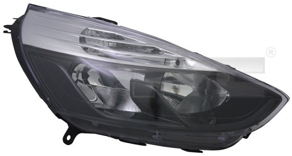 פנס ראשי ימין מושחר+מנוע רנו קליאו 13-16 S192109   שנתון 13-16