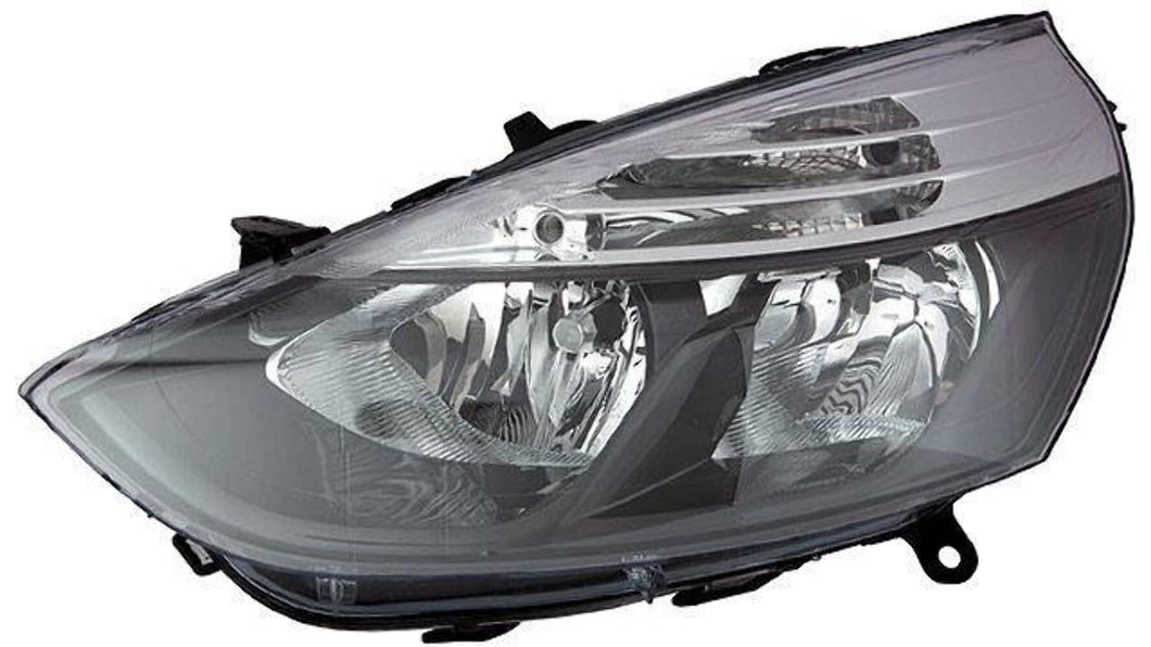 פנס ראשי שמאל מושחר+מנוע רנו קליאו 13-16 S192110   שנתון 13-16