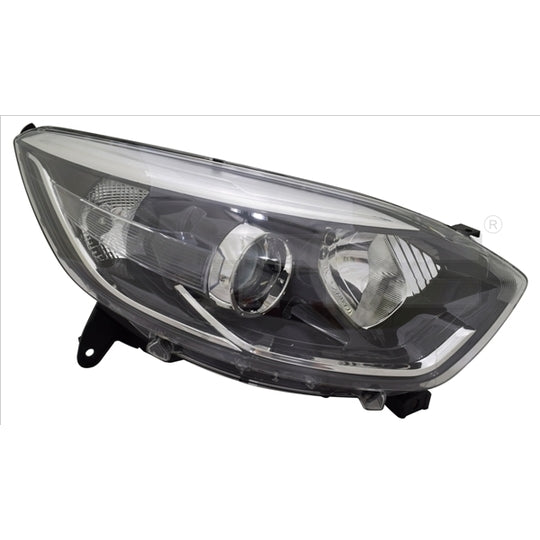 פנס ראשי L חש'+מנוע (ניקל) רנו קאפצ'ר 13-17 S192510   שנתון 13-17