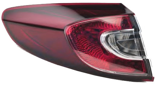 פנס אחורי שמאל רנו מגאן )'12-09(5ד S193075   שנתון 09-12