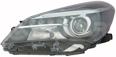 פנס ראשי R )HIR2)חש'+מנוע טויוטה יאריס 15-17 S424009   שנתון 15-17