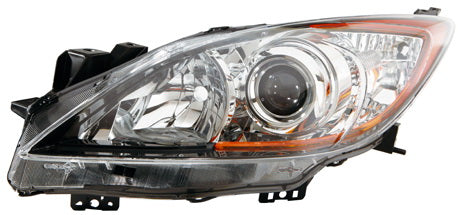 פנס ראשי L חש'+מנוע מזדה 3 )13-09(5+4דלת S451908   שנתון 09-13