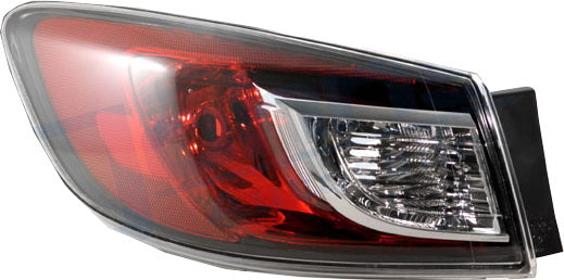 פנס אחורי שמאל חיצוני מזדה 3 )13-09(5+4דלת S451990   שנתון 09-13