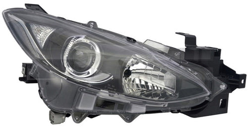 פנס ראשי R חש'+מנוע נפח 1500 מזדה 3 )16-13(5+4דלת S452307   שנתון 13-16