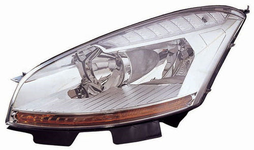 פנס ראשי R חש' איתות צהוב סיטרואן C-4 פיקאסו 07-10 S574407   שנתון 07-10