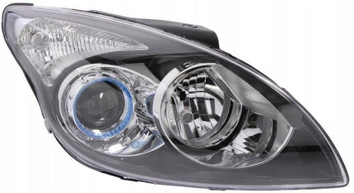 פנס ראשי R מושחר+מנוע חשמלי יונדאי I-30 08-12 S613111   שנתון 09-12