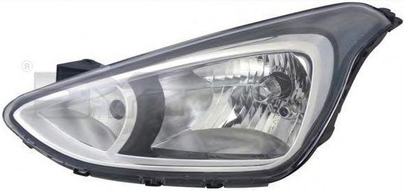 פנס ראשי שמאל חשמלי יונדאי I-10 14-16 S614308   שנתון 14-19