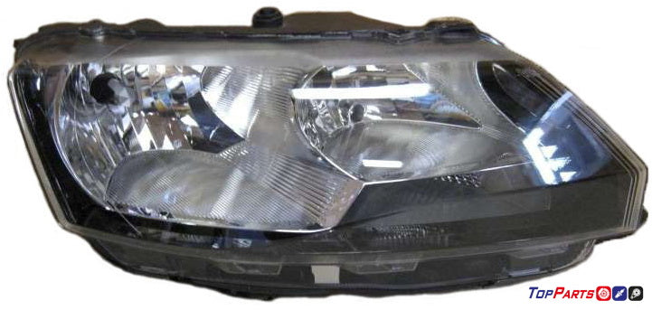 פנס ראשי R חש'+מנוע לא לד סקודה ראפיד 13-15 S625807   שנתון 13-19
